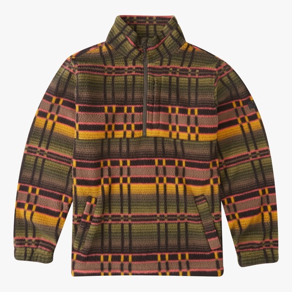 Billabong Other - BILLABONG Boundary Raven Half-Zip Fleece Sweatshirt‎